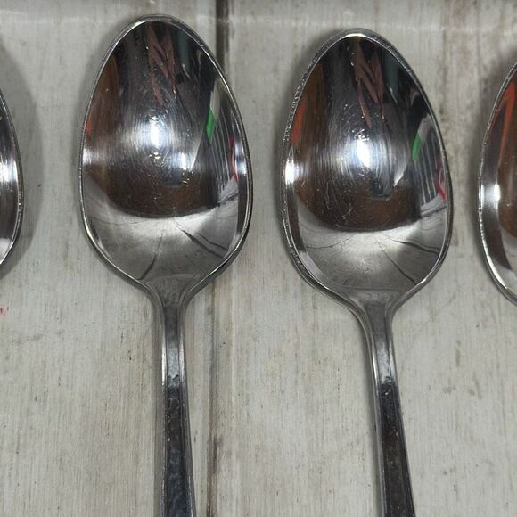 1856 R. Wallace set of 6 Baby Spoons in Original Box no Lid - Picture 8 of 11